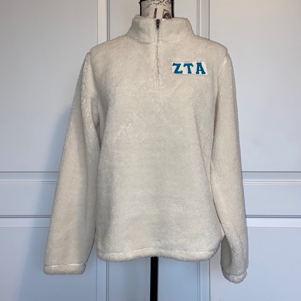 ZETA TAU ALPHA SHERPA PULLOVER